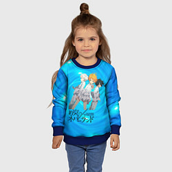 Свитшот детский Обещанный Неверленд, цвет: 3D-синий — фото 2