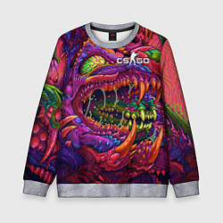 Детский свитшот CS GO Hyper Beast