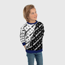 Свитшот детский MERCEDES BENZ AMG, цвет: 3D-синий — фото 2