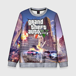 Детский свитшот ЭКШЕН Grand Theft Auto V