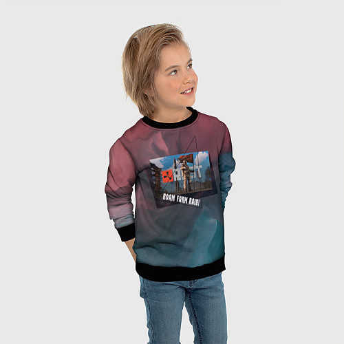 Детский свитшот RUST ROAM FARM RAID РАСТ / 3D-Черный – фото 3