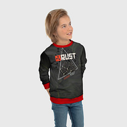 Свитшот детский Rust Мамкин Рейдер Раст, цвет: 3D-красный — фото 2