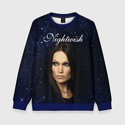 Свитшот детский Nightwish Tarja Turunen Z, цвет: 3D-синий