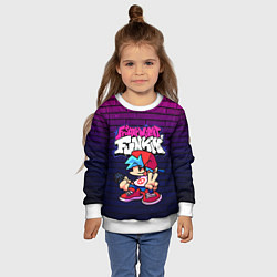 Свитшот детский FRIDAY NIGHT FUNKIN, цвет: 3D-белый — фото 2