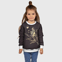 Свитшот детский Fallout New Vegas, цвет: 3D-белый — фото 2