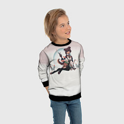 Свитшот детский Джуно и Хару, цвет: 3D-черный — фото 2