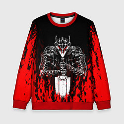 Свитшот детский BERSERK, цвет: 3D-красный