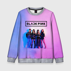 Свитшот детский BLACKPINK, цвет: 3D-меланж