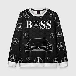 Свитшот детский BOSS MERCEDES-BENZ, цвет: 3D-белый