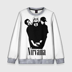Детский свитшот Nirvana Группа