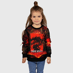 Свитшот детский DARK SOULS GAME STORY, цвет: 3D-черный — фото 2