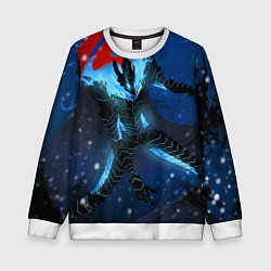 Свитшот детский Поднятие уровня Аниме, цвет: 3D-белый