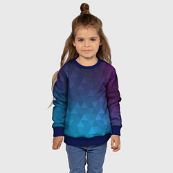 Свитшот детский BASTERIA, цвет: 3D-синий — фото 2