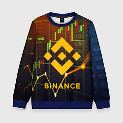 Детский свитшот BINANCE БИНАНС БАНАН