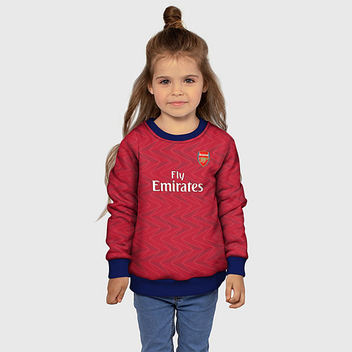 Детский свитшот Г Мхитарян футболка Арсенал / 3D-Синий – фото 4