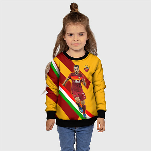 Детский свитшот H Mkhitaryan Roma / 3D-Черный – фото 4