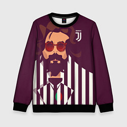 Свитшот детский Andrea Pirlo, цвет: 3D-черный