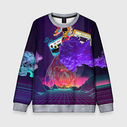 Свитшот детский Ретро 90-е, цвет: 3D-меланж