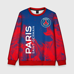 Свитшот детский ФК ПСЖ PARIS SAINT GERMAIN, цвет: 3D-красный