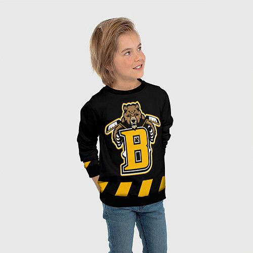 Детский свитшот BOSTON BRUINS / 3D-Черный – фото 3