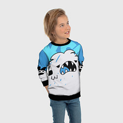 Свитшот детский SK8 the Infinity Скейт Ланги, цвет: 3D-черный — фото 2