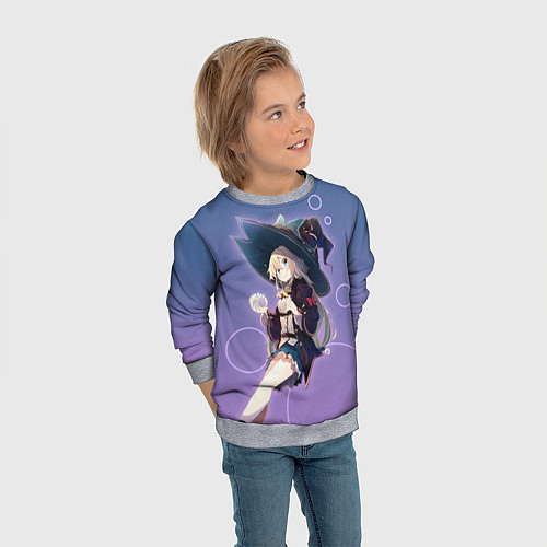 Детский свитшот Убивая слизней 300 / 3D-Меланж – фото 3