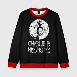 Детский свитшот Charlie is missing me