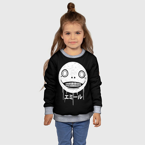 Детский свитшот Emil Nier: Automata / 3D-Меланж – фото 4