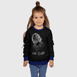 Свитшот детский THE DUDE Большой Лебовски, цвет: 3D-синий — фото 2