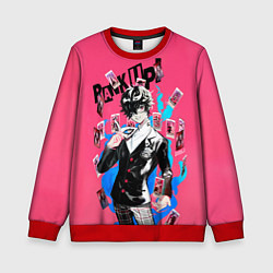 Свитшот детский Амамия, цвет: 3D-красный