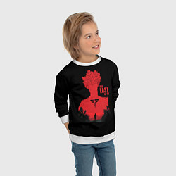 Свитшот детский Грибоголовый, цвет: 3D-белый — фото 2