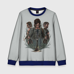 Свитшот детский Hard story, цвет: 3D-синий