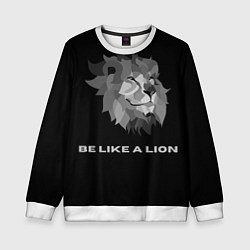 Детский свитшот BE LIKE A LION