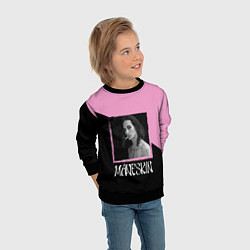 Свитшот детский Maneskin Domiano, цвет: 3D-черный — фото 2