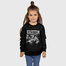 Свитшот детский Led Zeppelin, цвет: 3D-черный — фото 2