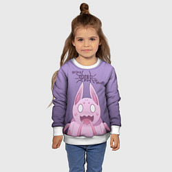 Свитшот детский Аниме Да, я паук, и что?, цвет: 3D-белый — фото 2