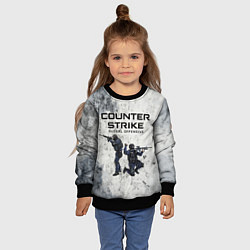 Свитшот детский COUNTER TERRORIST CS GO Z, цвет: 3D-черный — фото 2