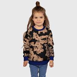 Свитшот детский Heroes III Dungeon Map, цвет: 3D-синий — фото 2