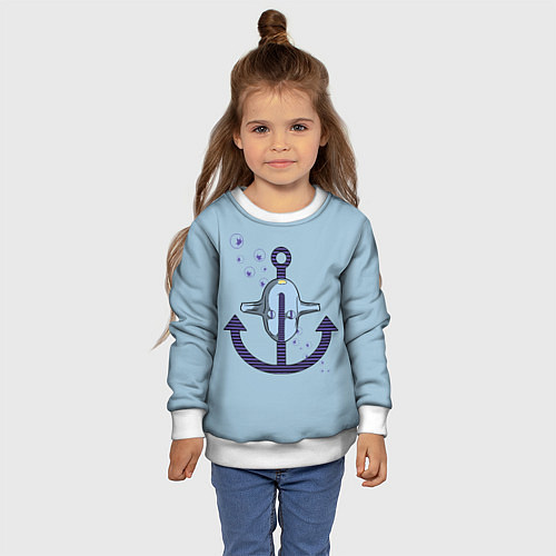 Детский свитшот Soft & Wet JoJo / 3D-Белый – фото 4