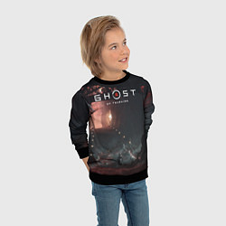 Свитшот детский Samurai Ghost of Tsushima Z, цвет: 3D-черный — фото 2