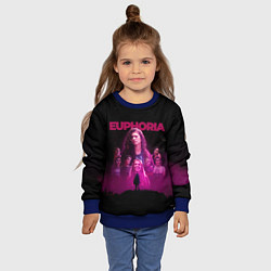 Свитшот детский Euphoria team, цвет: 3D-синий — фото 2