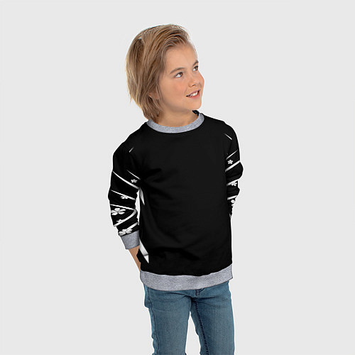 Детский свитшот КАВАРАГИ СЕНДЖУ БРАХМА / 3D-Меланж – фото 3