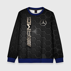 Свитшот детский MERCEDES LOGO BRONZE, цвет: 3D-синий