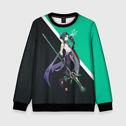 Детский свитшот XIAO СЯО ГЕНШИН