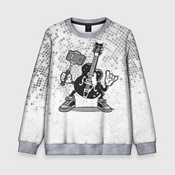 Детский свитшот Гитара сэлфи