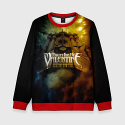 Свитшот детский Scream Aim Fire - Bullet For My Valentine, цвет: 3D-красный