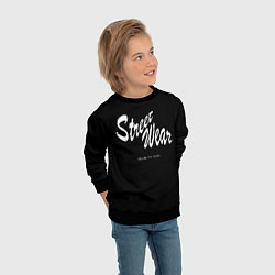Свитшот детский Уличная одежда, цвет: 3D-черный — фото 2