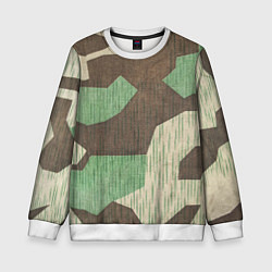 Детский свитшот Камуфляж хаки армейский