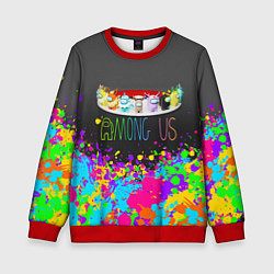 Детский свитшот Among Us Pokemon Покемон Z