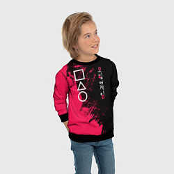 Свитшот детский Ojingeo Geim, цвет: 3D-черный — фото 2